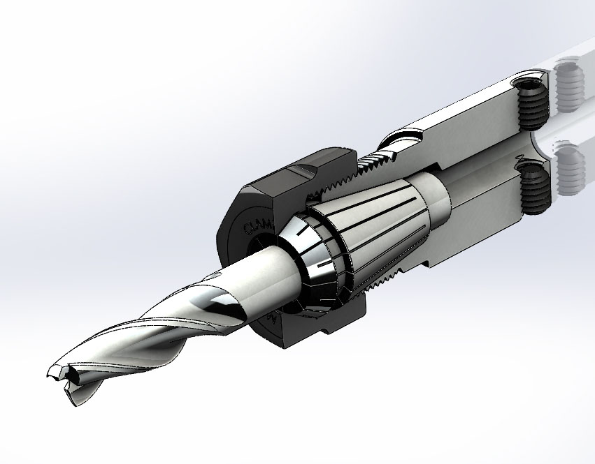 nema 23 步进电机驱动的迷你CNC铝铣床